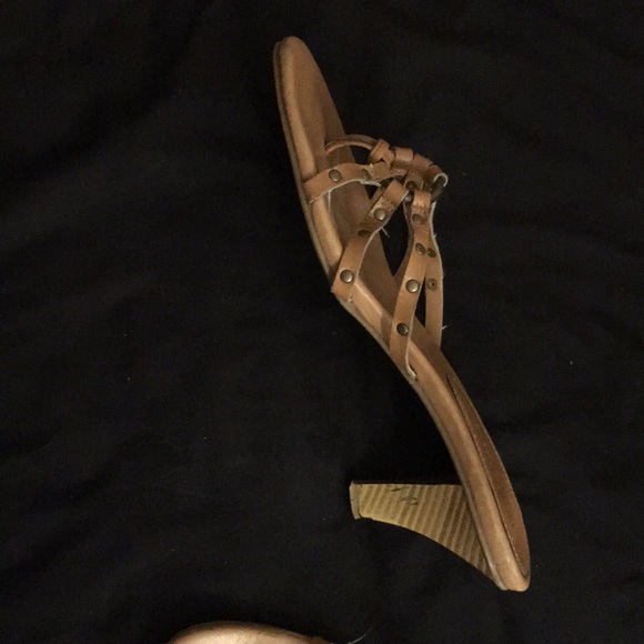 3 inch open toe sandal heels - Picture 2 of 3